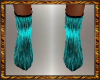 Teal Stiletto Boots