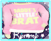 (K) Daddy's Little Brat