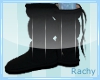 'R' Winter Boots Blk