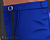 Blue Tuxedo Pants