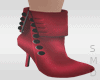 !! Ankle Boots Red