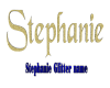 Stephanie Glitter name