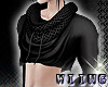 [W] Black hoodie