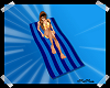 Beach Towel ~ Dbl Stripe