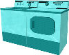 Washer Dryer in Teal