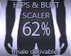 Hips & Butt Scaler 62%