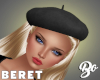 *BO HAT BERET BLACK