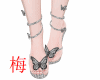 梅 diamond heels