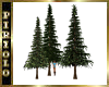 3 Fantasy Pine Trees