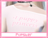 puppy princess | pink