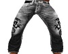 Grey Jeans Dragon (M)