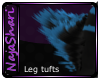 rose custom leg tufts