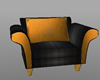 black&gold chair