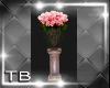[TB] Pink Roses Pedestal