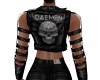 Daemon Leather Coat