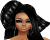 siny black & Lace hat