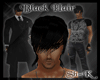 Sh-K black Glass Hair