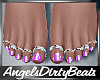 Jeweled feet