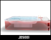 Glass Jacuzzi Red