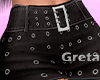 G★Black Belt Skirt