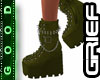 Army Green Boots