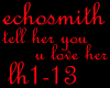 echosmith tell her u lov