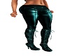 Teal Pants with Boots