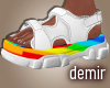 [D] Rainbow sandals