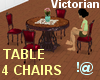 !@ Table + 4 chairs
