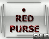 *IX* Red Purse