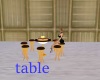dancers dream table