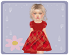 Kids Winter Red Dress
