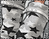 Y2K PopStar Boots Stars