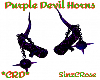 *ZD* Purple Devil Horns