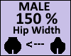 Hip Scaler 150% Male