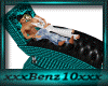 ^Teal Cuddle Chaise