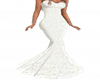 elegante  vestido blanco