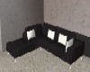 patterned corner couch