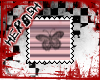 Pink Butterfly stamp