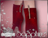 [S] Scarlet Glitter Boot