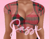 Plaid Button Tee