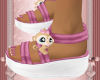 *J* Pink Monkey Sandals