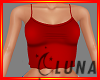 Red basic cami tank