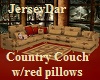 Country Star Couch /Red