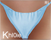 K blue bikini bottom G,A