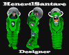 HS-Space Suit Unix-Green