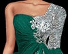 Green Emerald Gown