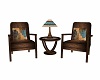 Leather Chat Chairs