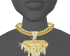 gold diamond drip