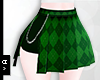 Ⓐ Tartan Cut Skirt